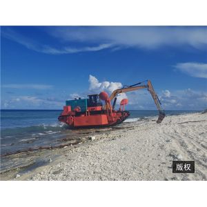 Amphibious Cutter Suction Dredger In Shallow Water