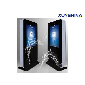 High Brightness 55 Inch Floor Standing Digital Signage With Touch Screen