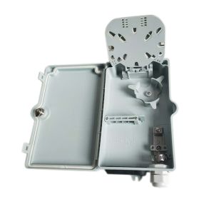 Waterproof Gland 4 Core Optical Fiber Distribution Box / Small Fiber Optic Box