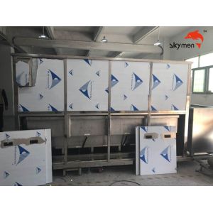 Heater Exchanger Ultrasonic Cleaning Unit 6000L With Sweeping Frequency 28KHz