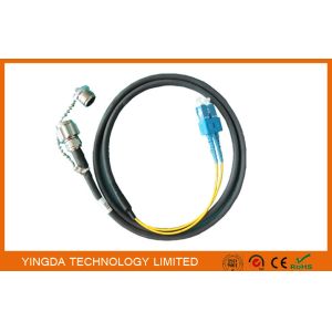 Outside Fiber Optic Patch Cables SC Duplex With ODC Male Connectors In FTTA