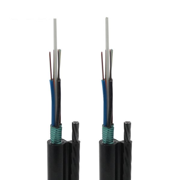 Quality 48 Core Overhead Self Supporting Fiber Optic Cable Singlemode Outdoor GYTC8S wholesale