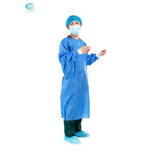 Disposable Surgical Isolation Gown Medical Protective Steriled Sms Spp Isolation