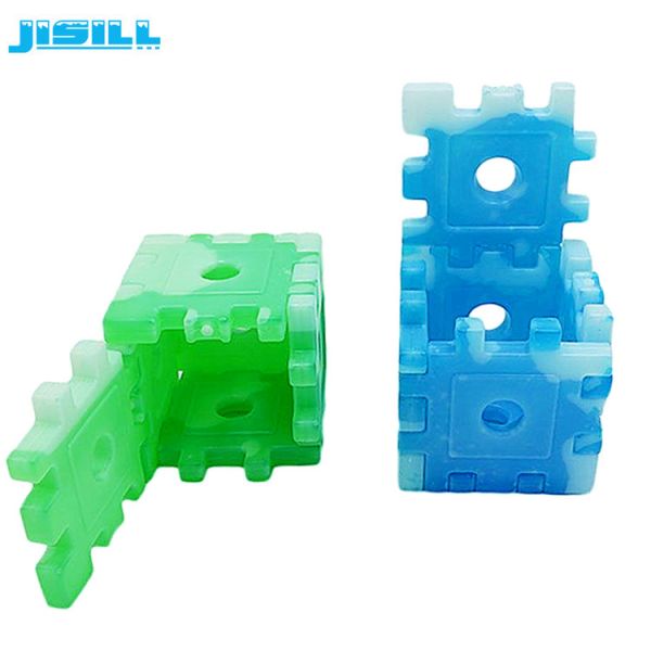 Quality HDPE Non - Toxic Mini Freezer Cold Packs Set Of 6 For Food In Cooler Bag wholesale