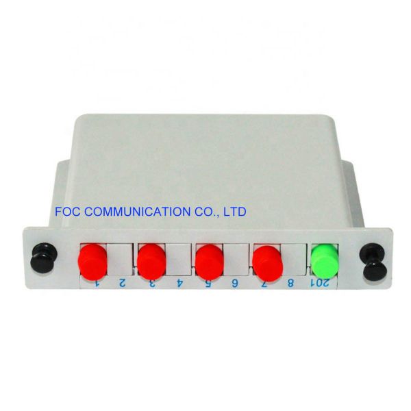 Quality ISO 1×4 FC UPC Fiber PLC Splitter Cassette DWDM CWDM Fiber Splitter Box wholesale