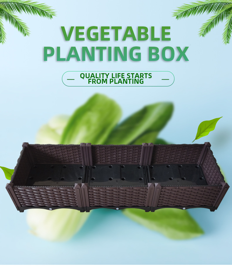 Antifreeze Plastic Planter With Wheels