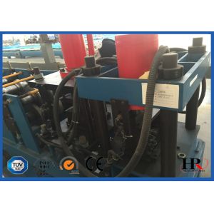 L Steel Purlin GCr15 Rollers / Roll Forming Machinery With Quenched Treatment