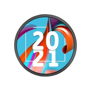 Quad-core Cortex-A53 Round Art Display Free Standing Digital Signage And