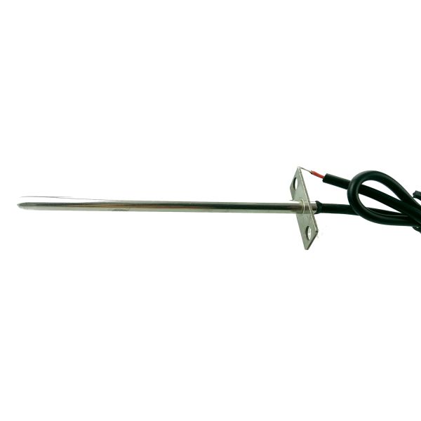 Fridge Duct Micro Temperature Sensor 10K 3380 600mm With Stainless Steel Flange