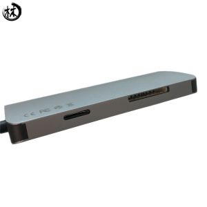 Kico New Type C to USB 3.0 8 in 1 HUB with PD 3.0 Charge RJ45 HDMI2.0 8 in 1