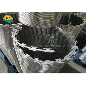 450mm Diameter Concertina Razor Wire Fence 8-10m Length