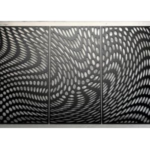 Decorative Stainless Steel Ceiling Panel with Customizable Perforated Patterns