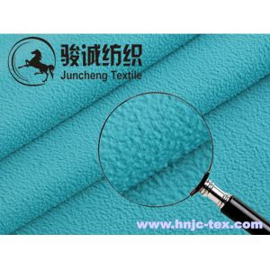 100% polyester coral/polar fleece and arctic cashmere blended for apparel