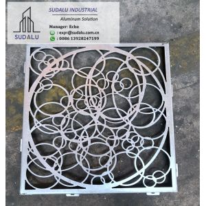 China SUDALU Aluminum CNC Curvel Panel for Decoration from China 2mm Aluminum Expanded Panel on sale