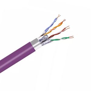 CAT8 FFTP LSZH Cable 2000MHz for Data Centers 5G Base Stations Industrial