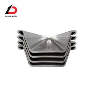 Easy Welding Interlocking Steel Sheet Piles Sy295 Sy390 12m Larsen Profile