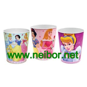 metal tin trash can trash bin litter bin dust bin waste bin storage can storage