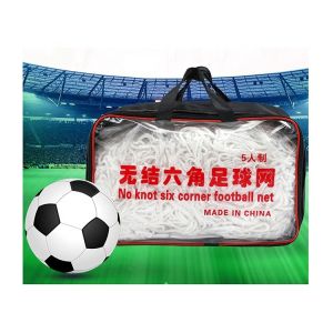 Portable Competition Soccer Goal Net Polypropylene 2.0 mm 5 People Playing