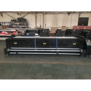 Polyester Fabirc Sublimation Printing Machine , 3.2m Direct Dye Sublimation