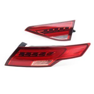 Car Headlight Red Plastic Injection Parts ABS Transparent Injection Molding