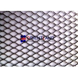 Durable Expanded Metal Wire Mesh Expanded Metal Screen Slip Resistant Surface