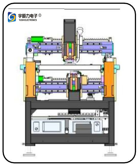 CCD Marking Auto Positioning 10.6 μM Wavelength Laser Marker For QR Code And