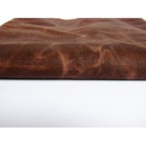 Pure Soft Cotton Fabric Waxed Canvas With Waterproof Fire Retardant