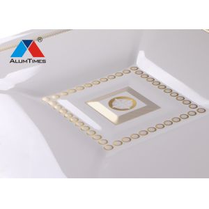 China 300*300mm Indoor Screen Ceiling Aluminum Panels For Interior Decoration on sale