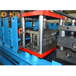 C Interchanged Purlin Roll Forming Machine 3mm Thickness