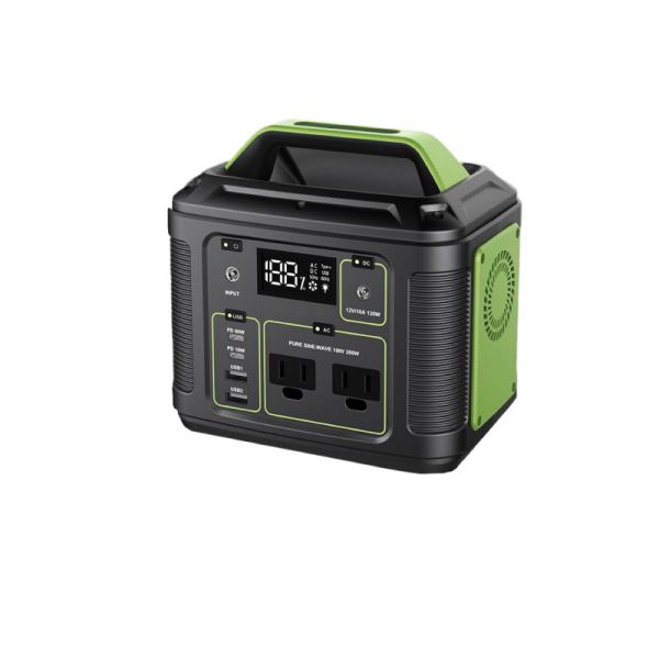 Lithium Ion Portable Power Station 200W Outdoor Camping High Capacity Power