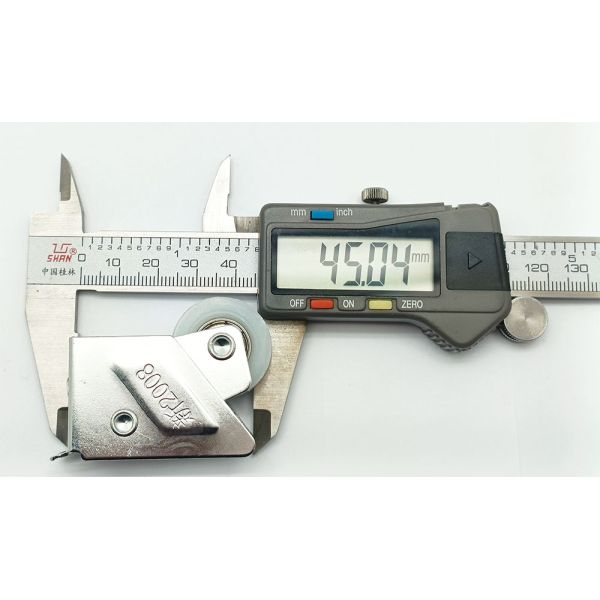 626 Bearing Roller With Shaft M6 Screw Furniture Drawer Pulley With Screw Showcase Drawer Wheel Pom Nylon Belt Axle Flat Wheel