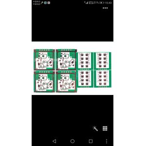 China 5.8GHZ / 24GHZ Sensor Module PCB 24GHZ Rogers K-band X-band Rigid Custom PCB Boards for Automatic Door light Module on sale
