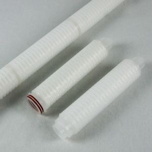 Polyester Pleated Filtration System for RO Water Treatment 10*10*30cm Weight KG
