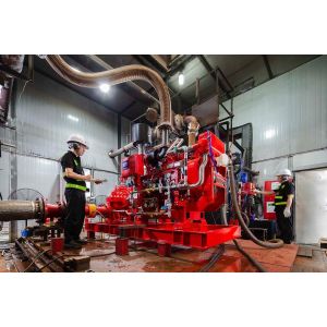 14 Inches Discharge Size Diesel Engine Pump Set with Heavy-Duty Construction and