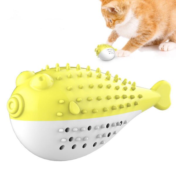 Quality Interactive Cat Teeth Cleaning Toys Cat Toothbrush Toy For Aggressive Chewers wholesale