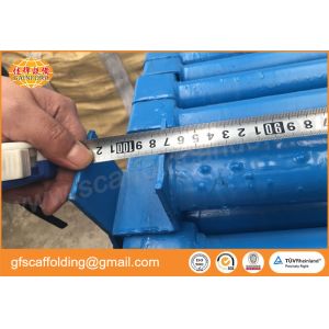 Painted 1.8M cup lock transom beam for cup lock scaffolding system in Qatar Dam