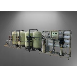4TPH RO Machine With Standby Water Softener System For Remove Dissolved Solids