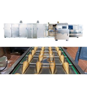 High quality sugar cone baking machine ice cream production processing line