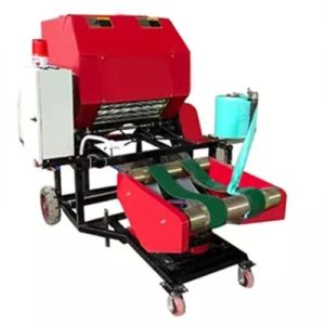 DH 5652 Round Bale Wrapping Machine 6t/ H 15hp Diesel Engine For Hay