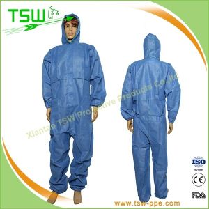 OEM Non Irritating Disposable Polypropylene Coverall