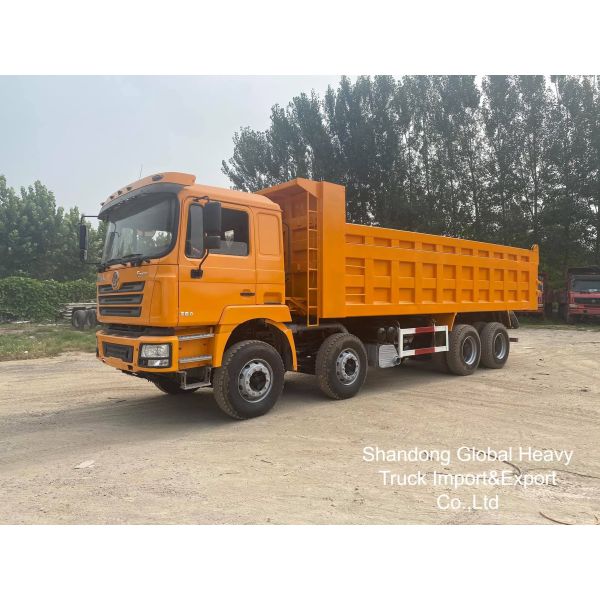 Second-hand Shacman 8*4 12 Wheels F3000 X3000 Dump Truck Tipper Trucks