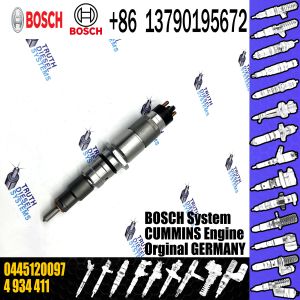 common rail injector 0445120237 injector for Cummins NEW HOLLAND fuel injector
