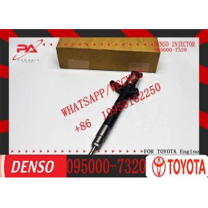 China Diesel Fuel Engine Injector 095000-7320 23670-0R130 095000-7330 23670-09230 Avensis 2AD-FTV Truck Engine Parts on sale