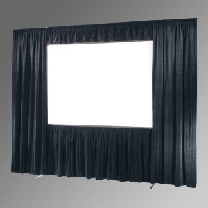 Custom Sizes Fast Fold Screens Outdoor Cinema Front & Rear Projection Fabric
