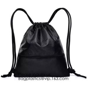 Multicolor Drawstring Backpack Bags Sports Cinch Sack String Backpack Storage