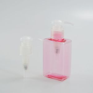 Bottle color Customized Pet Colorful Hand Lotion Pump Plastic Shampoo Bottles