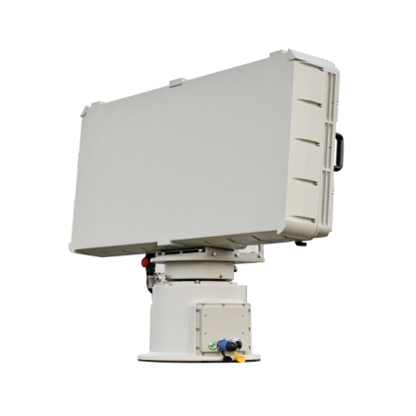 S Band Radar Array Turntable And Power Adapter Detects Monitors And Targets