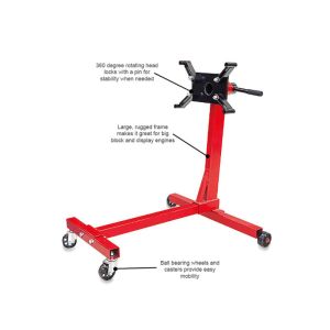 73cm Engine Shop Crane 750 Pound Engine Stand CE Approved