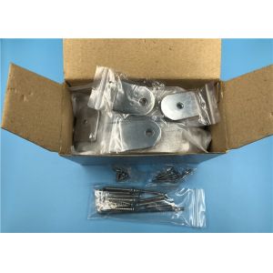 Left & Right Open 3D Concealed Hinges With Zinc Alloy Body , Aluminum Arm