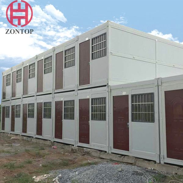 Quality Zontop Modern Design 3 Bedroom Light Steel Structure Modular Home Prefabricated  Expandable Container House wholesale